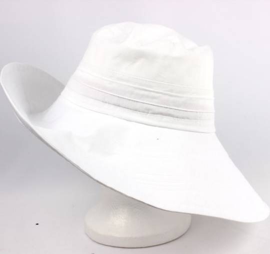Lightweight cotton hat white Style: HS/1663
